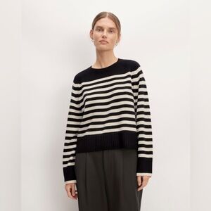 Everlane the boxy crew in cashmere - M
